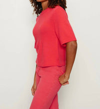 Sanctuary Perfect Sweater Tee in tulip - women's t-shirt - alternate view