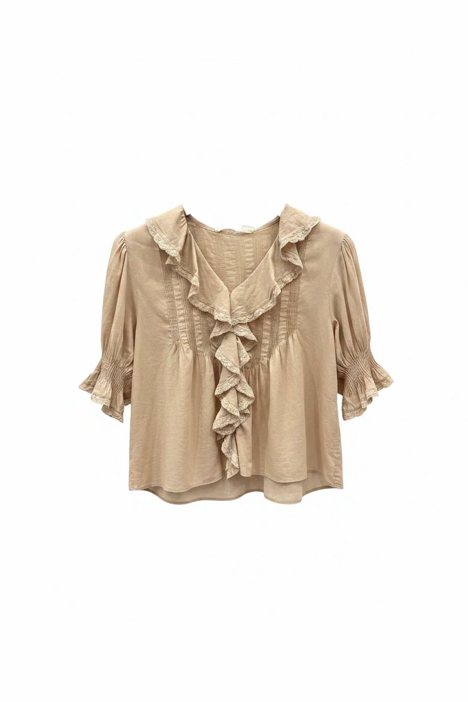 Strawberry Paris - Greta Cotton Blouse