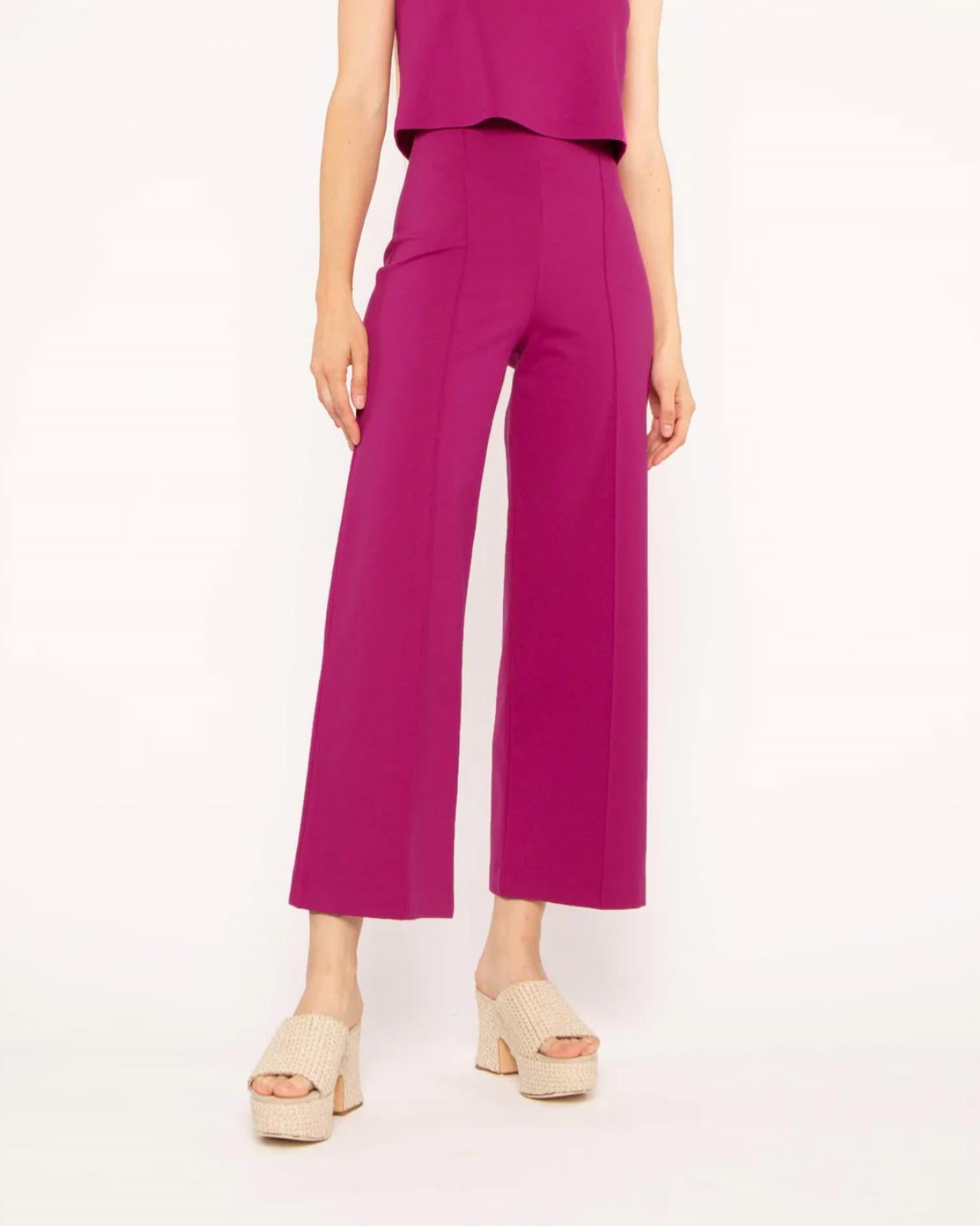 Ripley Rader - Ponte Knit Cropped Pants