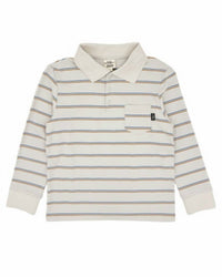 Feather 4 Arrow - Boy's Nash Long Sleeve Polo