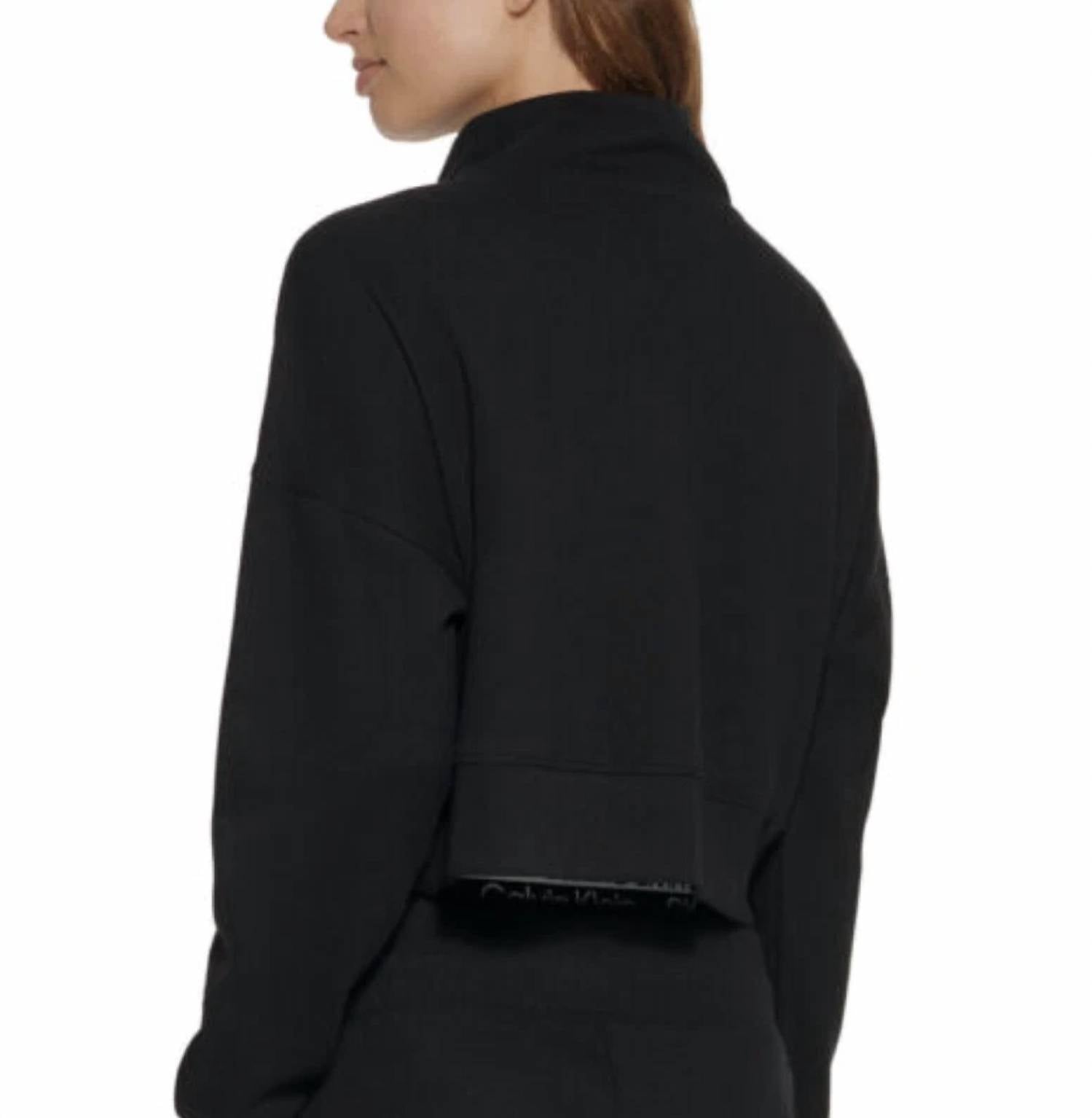 Calvin Klein - Activewear Performance Double-stripe Logo Pullover Top
