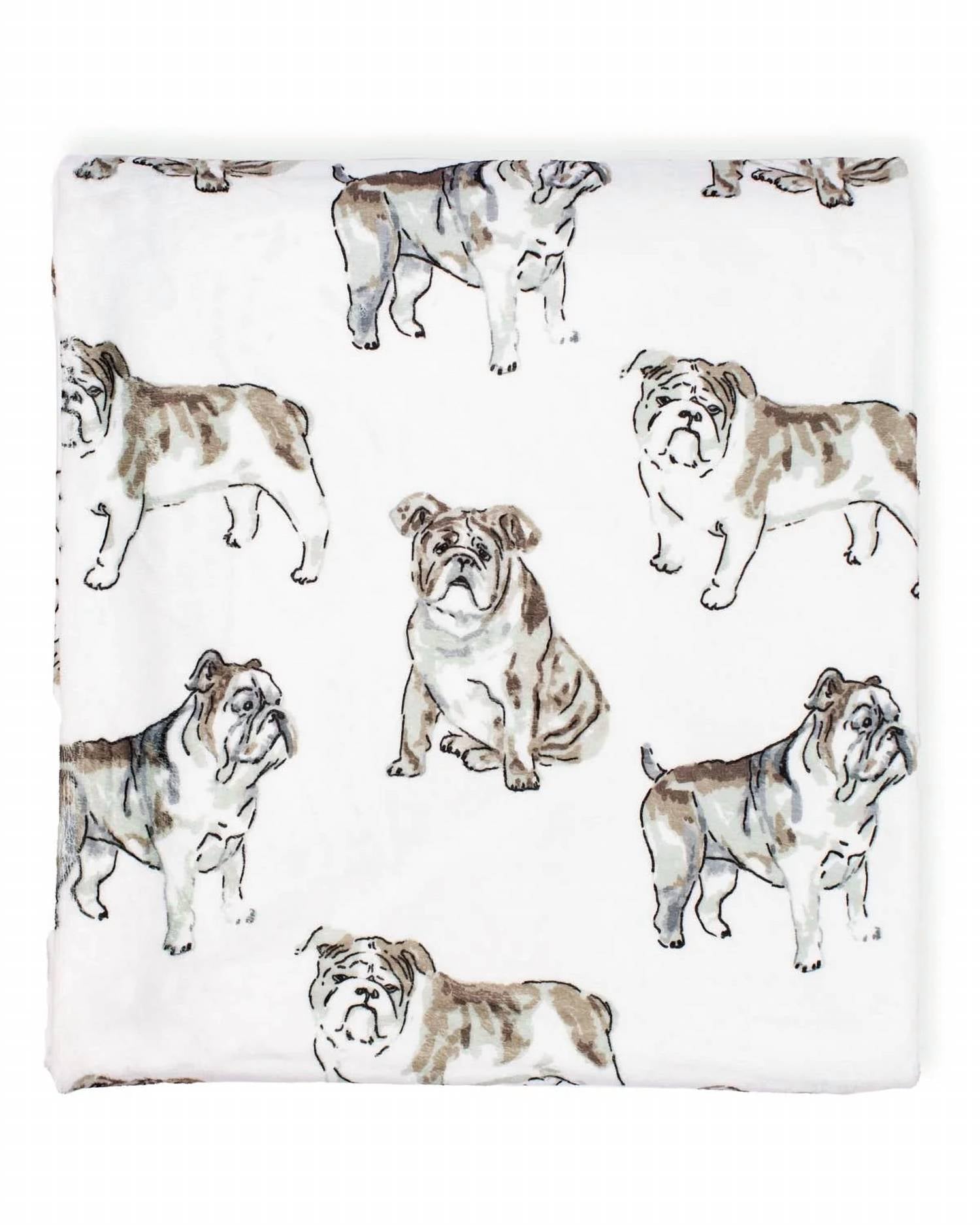 The Royal Standard - Forever Bulldog Throw Blanket