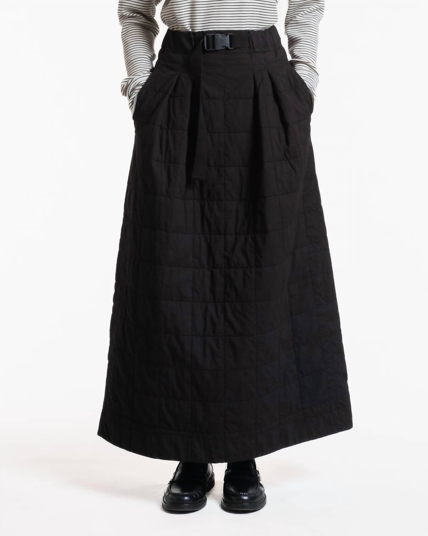 Girls Of Dust - Tulip Quilted Maxi Skirt