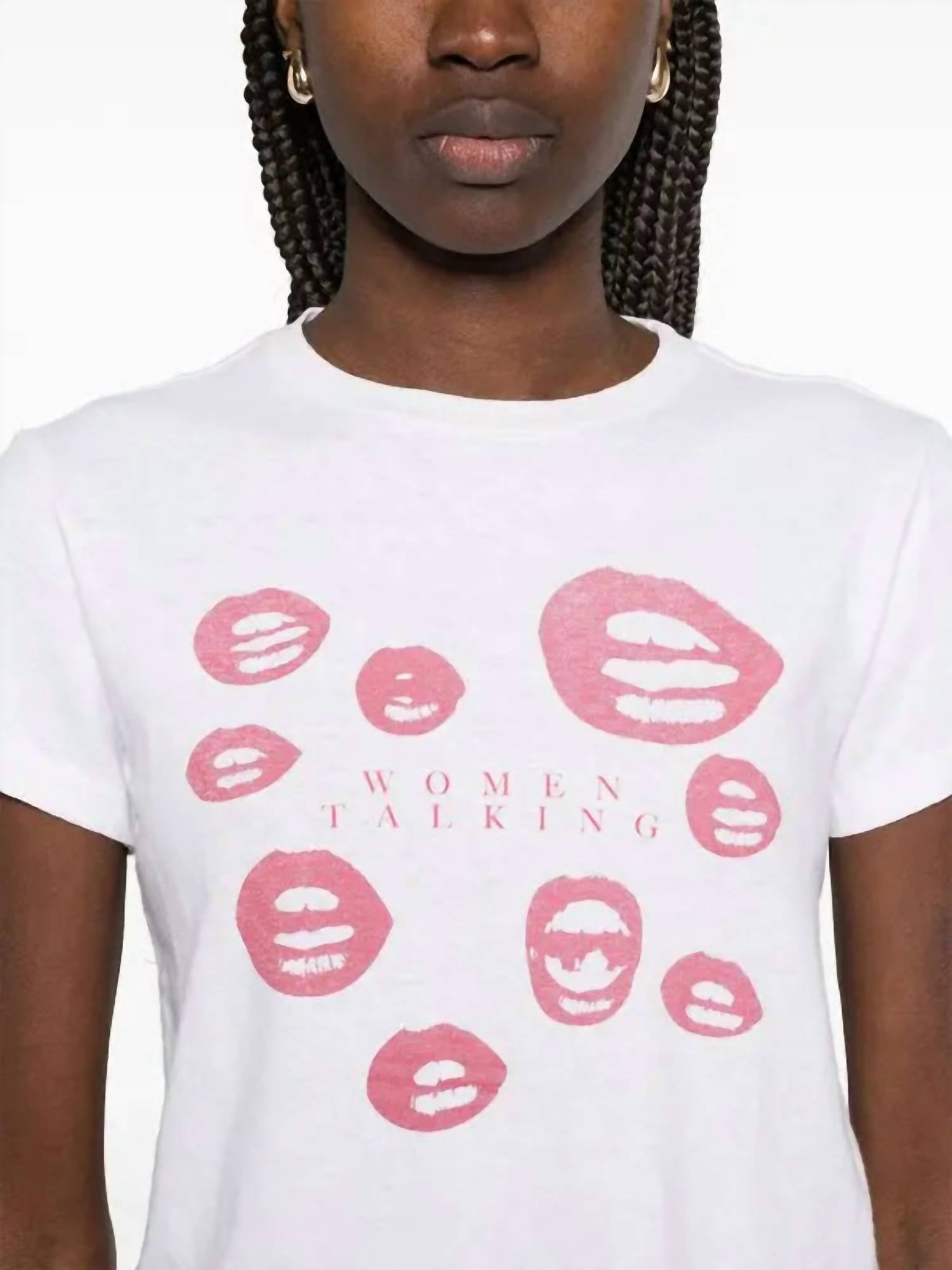 Re/Done - Classic "women Talking" Tee - Women Talking