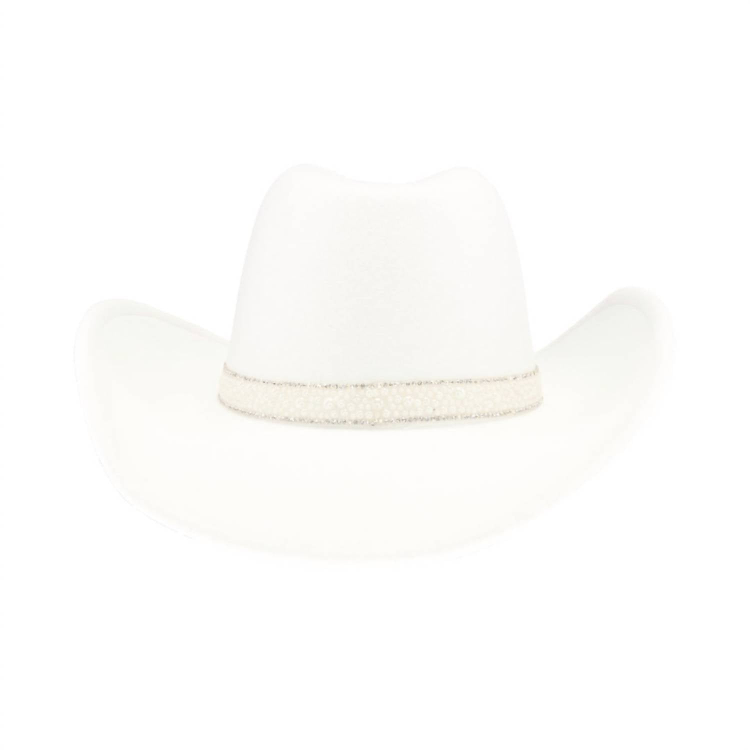 C.C - Women's Bride Cowboy Hat - accessories - hats - polyester