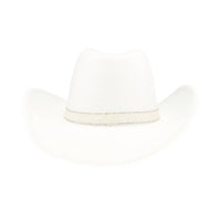 C.C - Women's Bride Cowboy Hat - accessories - hats - polyester