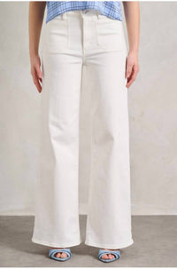 FRAME Le Slim Palazzo Jean in au natural clean - women's jeans