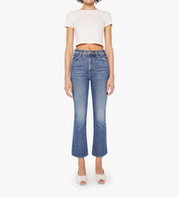 Mother Hustler High-rise Flare Jeans in bending the rules - women's jeans