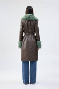 Unreal Fur - Empathy Faux-fur-trim Coat