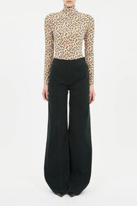 Ulla Johnson - Aurelia Jersey Turtleneck Long Sleeve Top