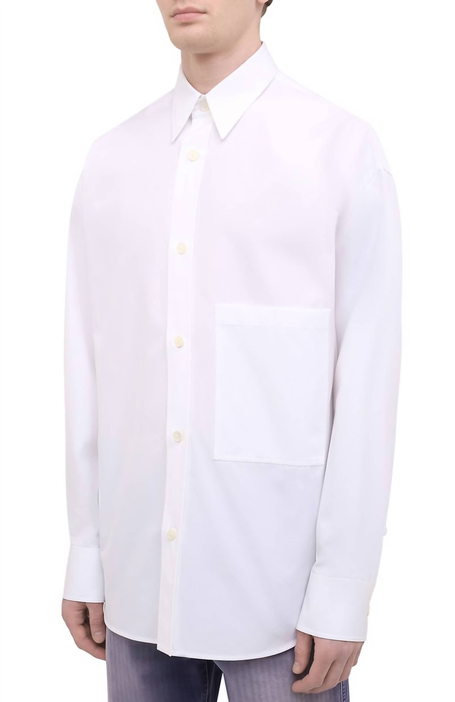 Valentino - Chest Pocket Cotton Shirt
