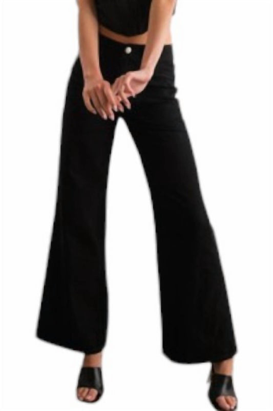 Papermoon - Wide Leg Pocket Pants