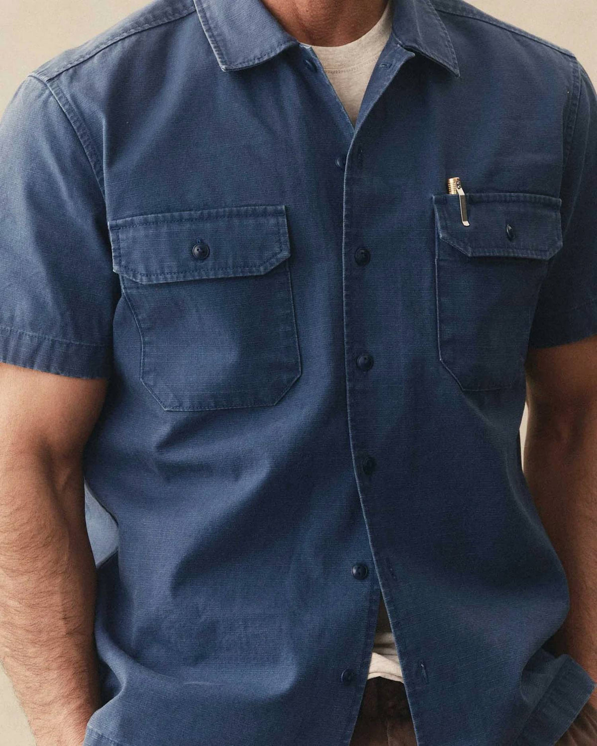 Taylor Stitch - Men's The Short Sleeve Mechanic Shirt