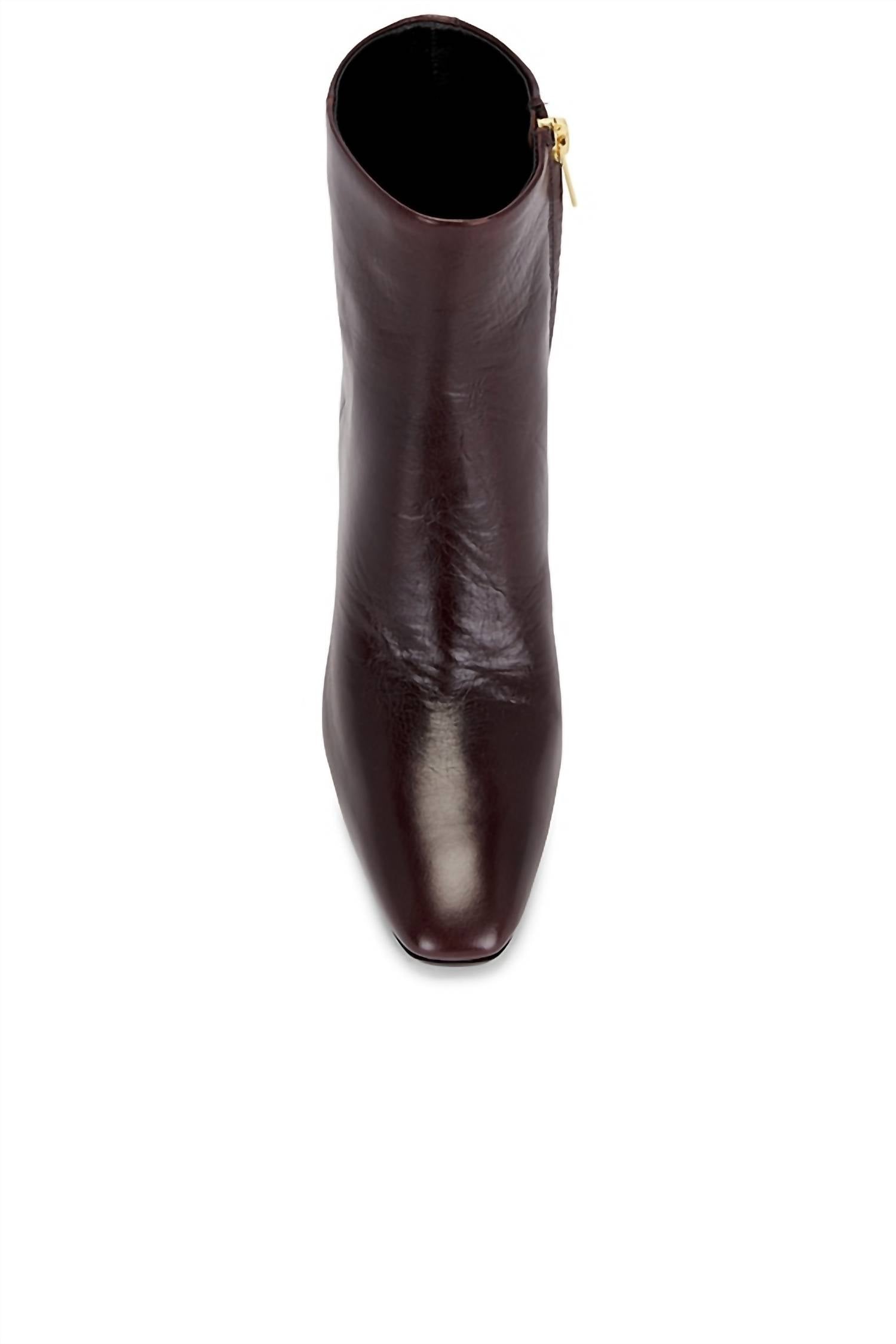 Veronica Beard - Cera Black Heel Wax Boot