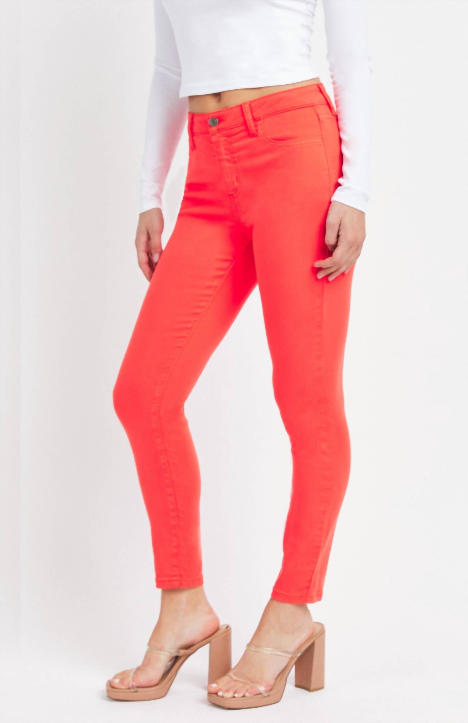 Cello - High Rise Crop Skinny