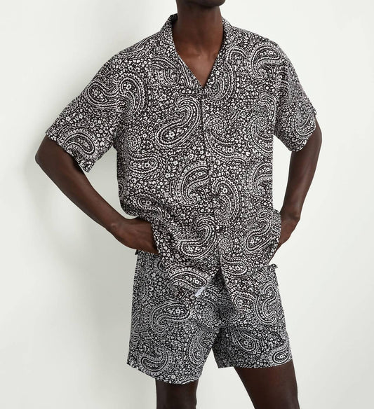 MEN VACATION PAISLEY SHIRT