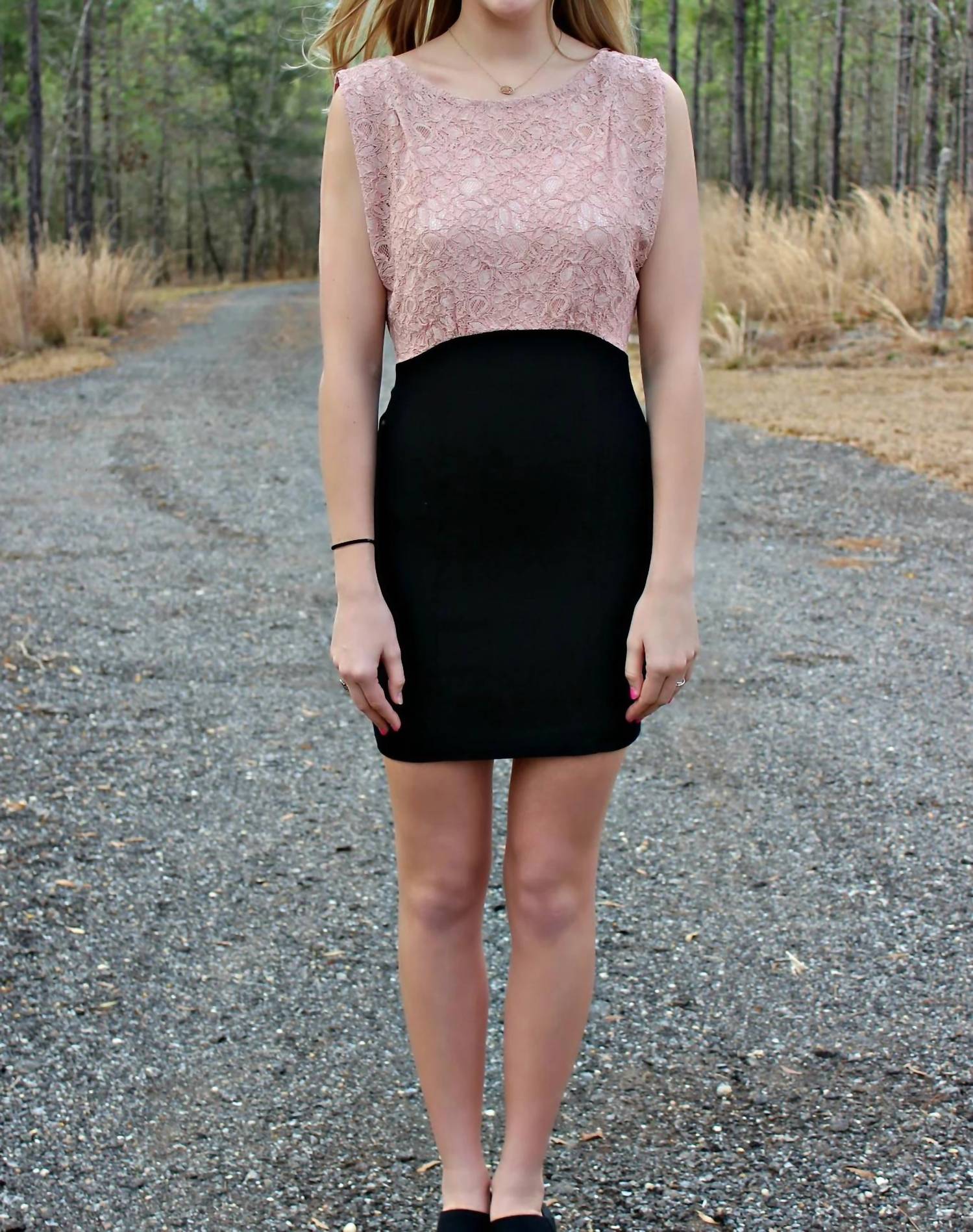 French Connection - Planet Lace Sleeveless Dress