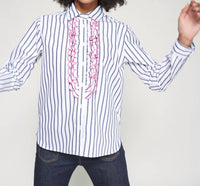 Vilagallo - Women's Lionetta Embroidered Top