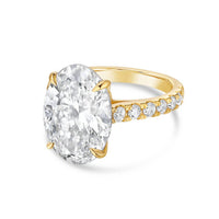 Diana M Jewels - Women's Oval & Round Lab-Grown Diamond Fashion Ring (8.00 Ct) - Elegant Plus