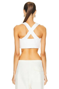 Rosetta Getty - Cross Back Bra Top