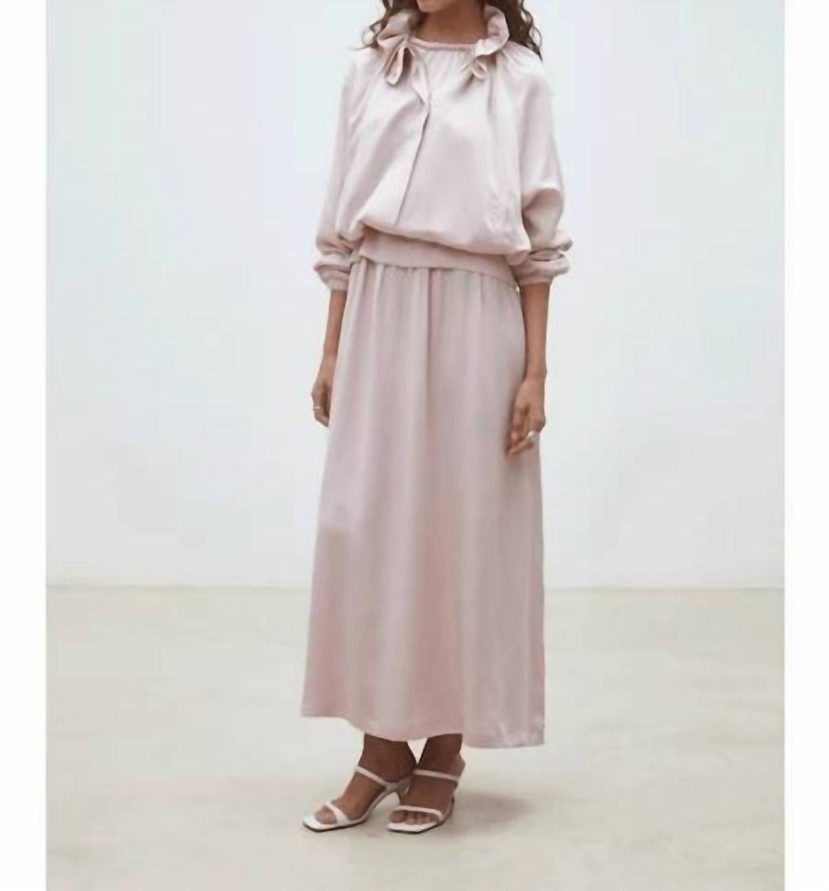 Suncoo - Dorian Short Satin Jacket