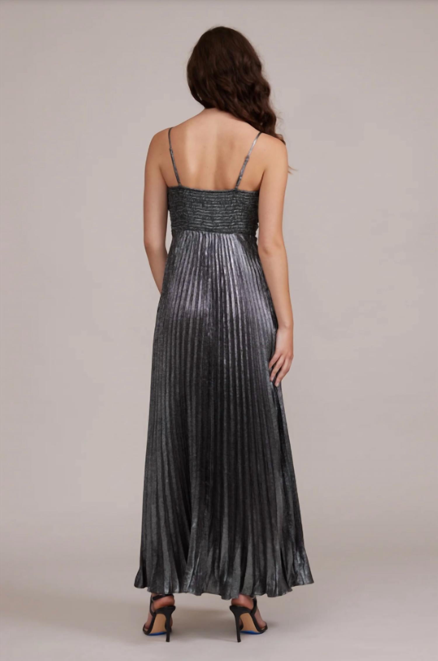 Lucy Paris - Rose Pleated Dress
