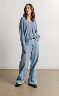 Line - Taylor Knit V-neck Top