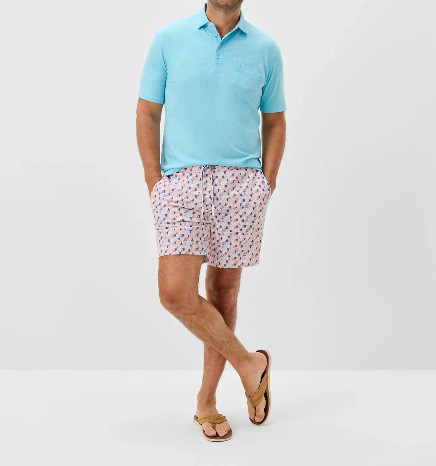 Johnnie-O - Shelly Swim Trunks - 7"