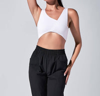 Heroine Sport - Twisted Asymmetric Neck Top