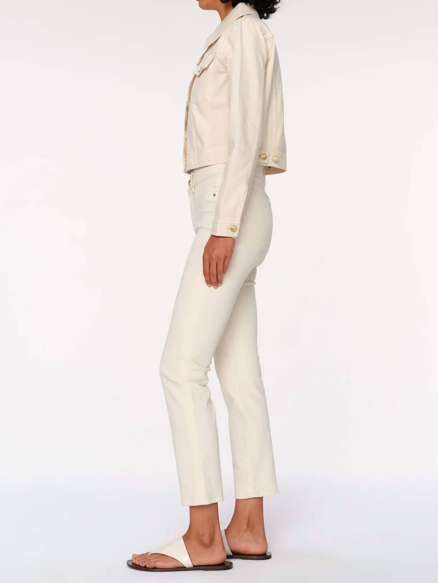 Dl1961 - Women'S - Mara Straight Mid Rise Instasculpt Ankle Jeans