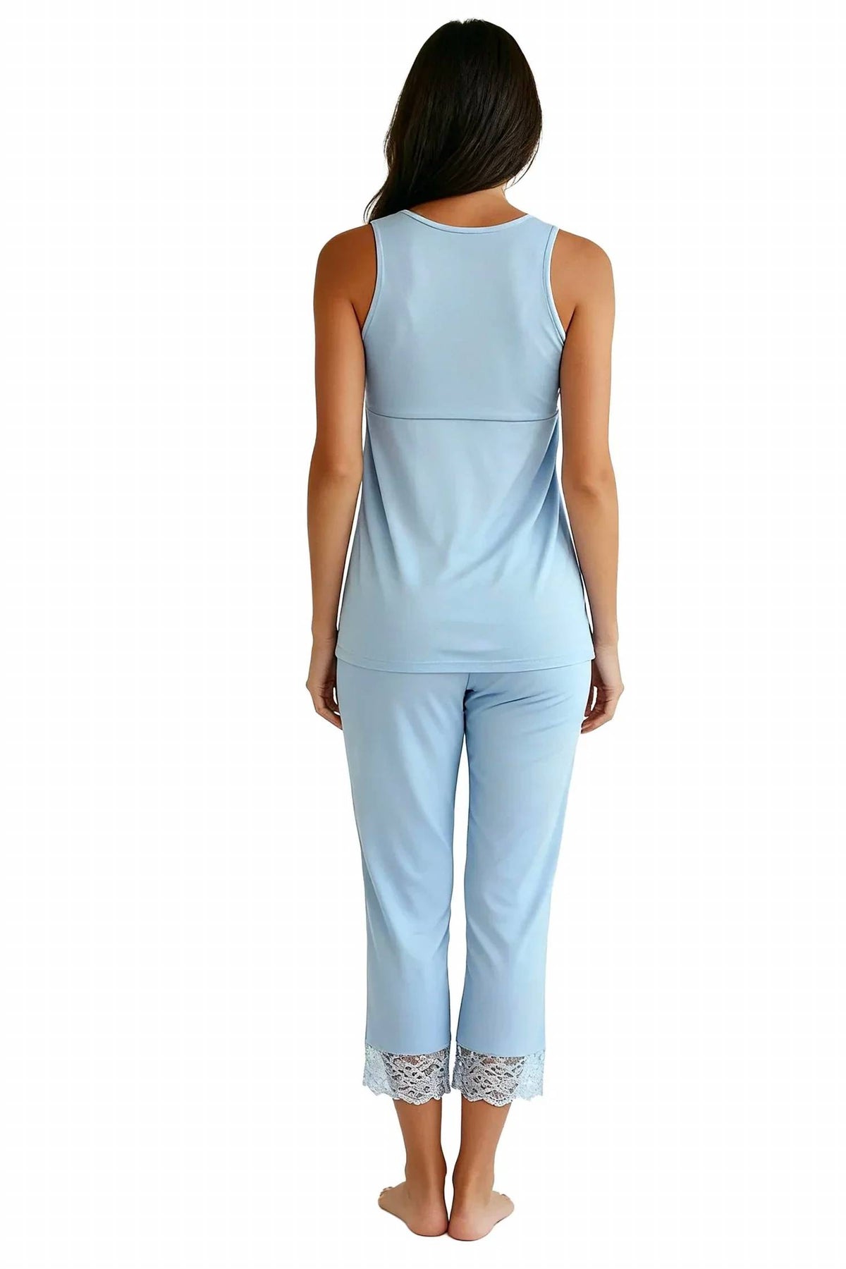 Twelve Eighty Eight - Leslie Tank Camisole Cropped Pajama Set