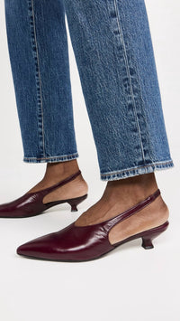 Alohas - Women's Eros Leather Mules Heels