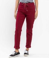 Judy Blue - High Waisted Pull On Double Cuff Jogger