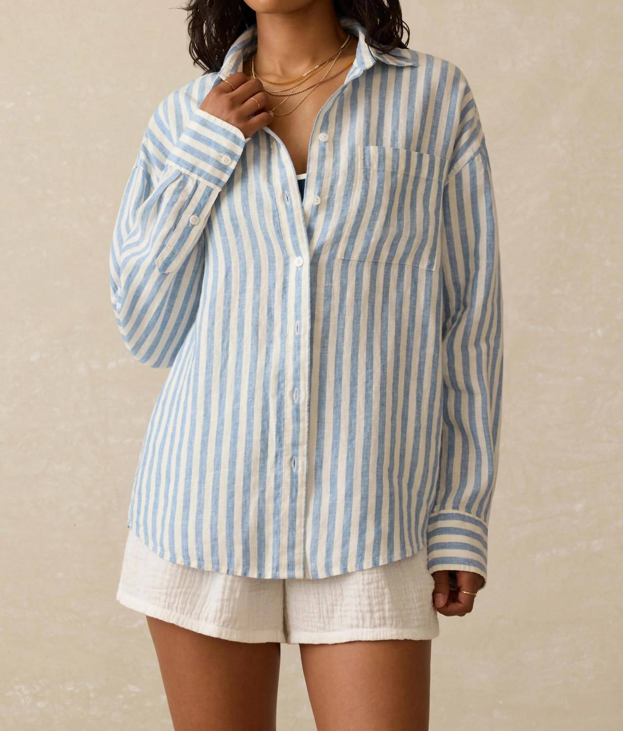 Faherty - Laguna Linen Relaxed Shirt