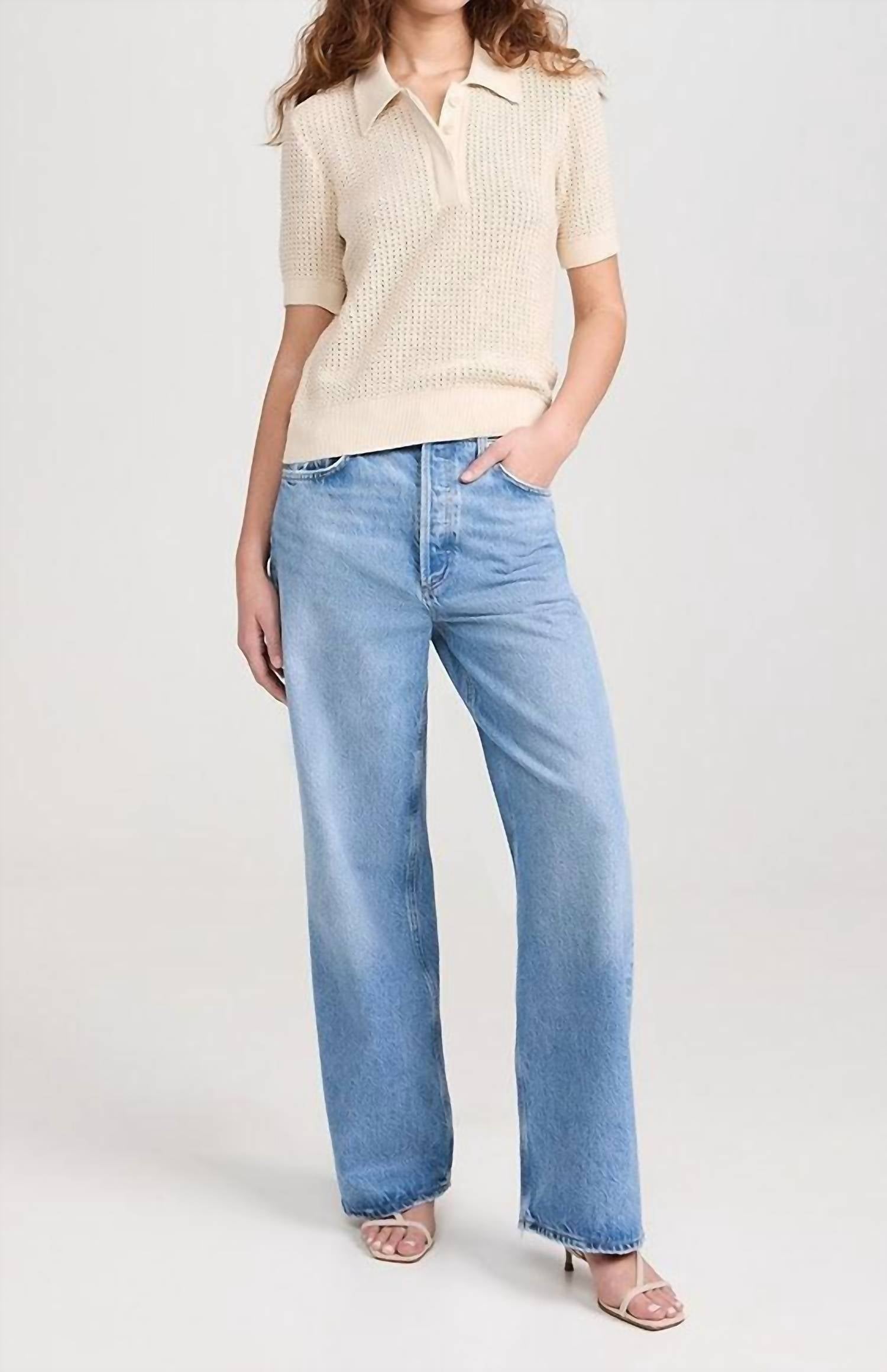 Clare V. - Augustine Crochet Polo