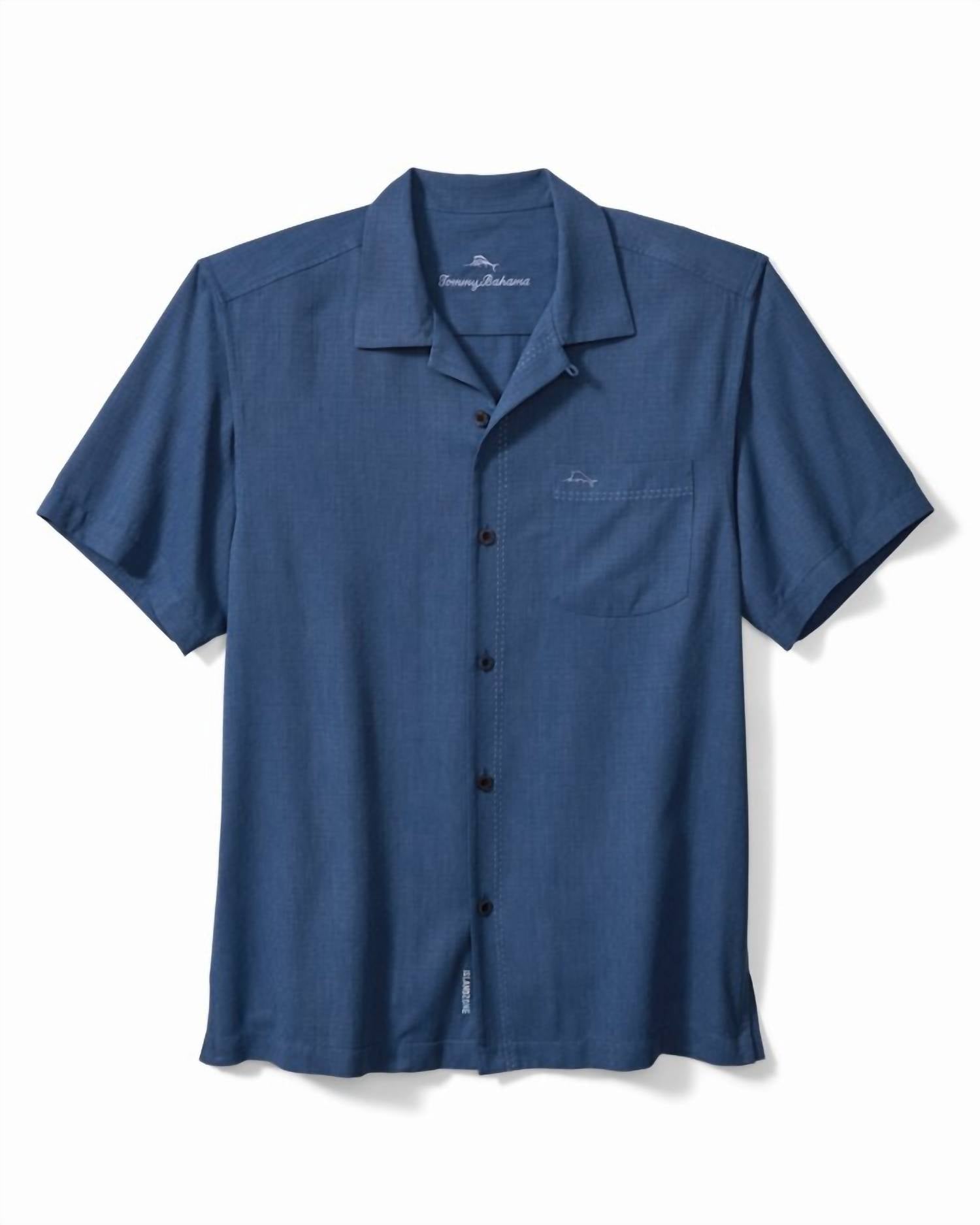 Tommy Bahama - Men's Coastal Breeze Check Islandzone Camp Shirt