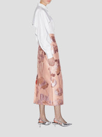 Huishan Zhang - Oakley Floral Skirt