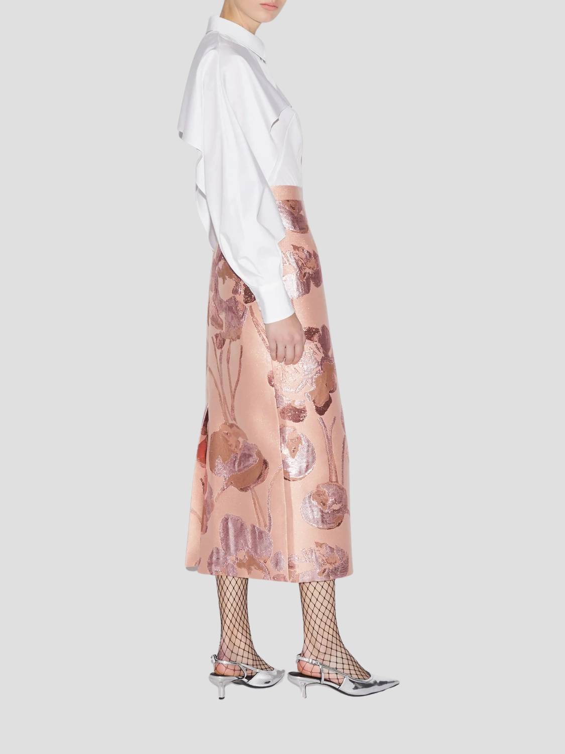 Huishan Zhang - Oakley Floral Skirt