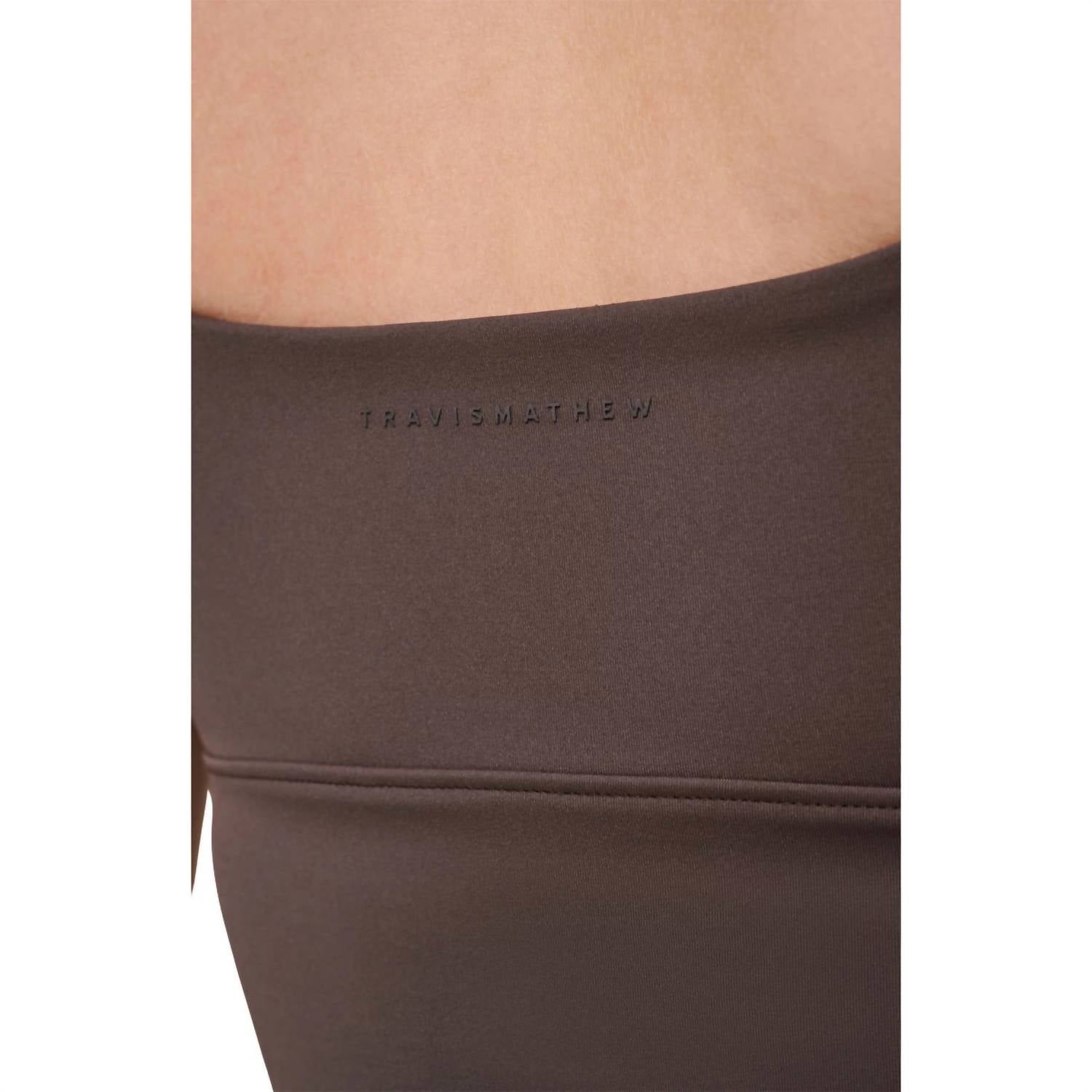 TravisMathew Moveknit Sleeveless Bonded Tank Top in coffee grounds - women's tank top - view 4