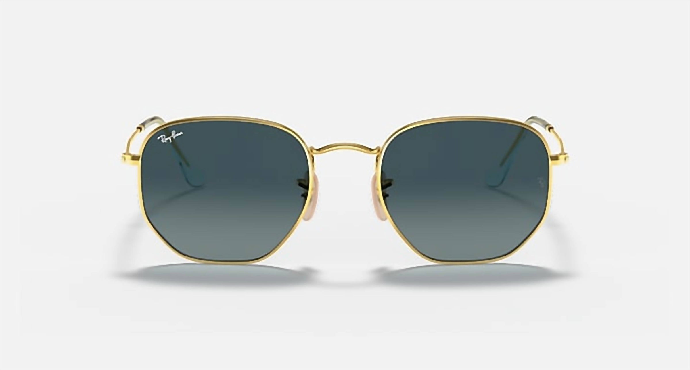 Ray Ban - Hexagonal Flat Lens Medium Non Polarized Sunglasses Rb3548n 91233m