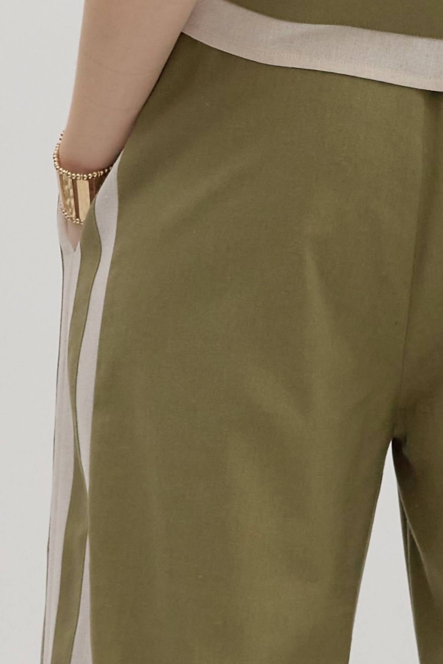 Entro - Avenue Wide Leg Trousers
