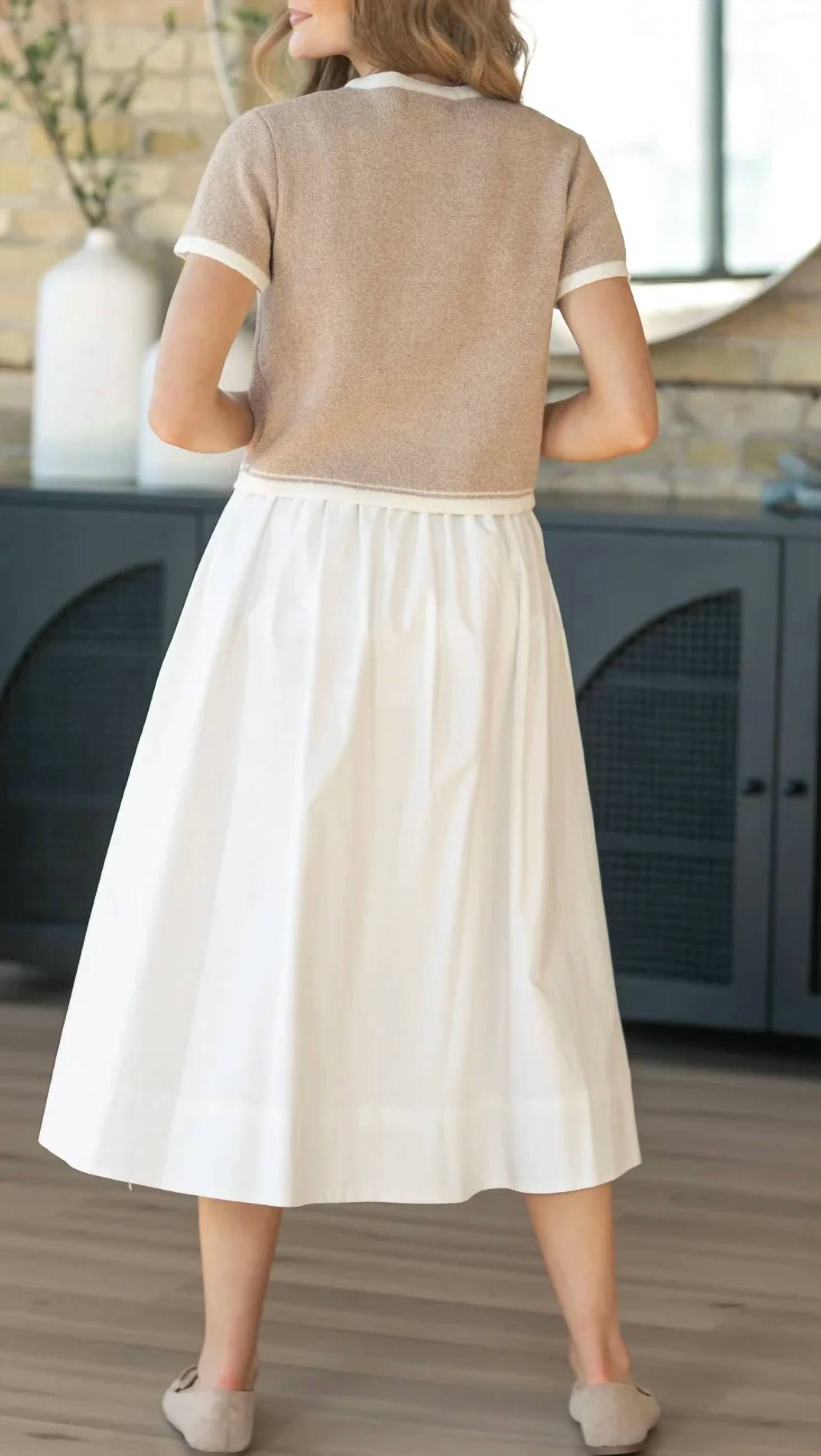 Sage The Label - Lily Pond Midi Skirt