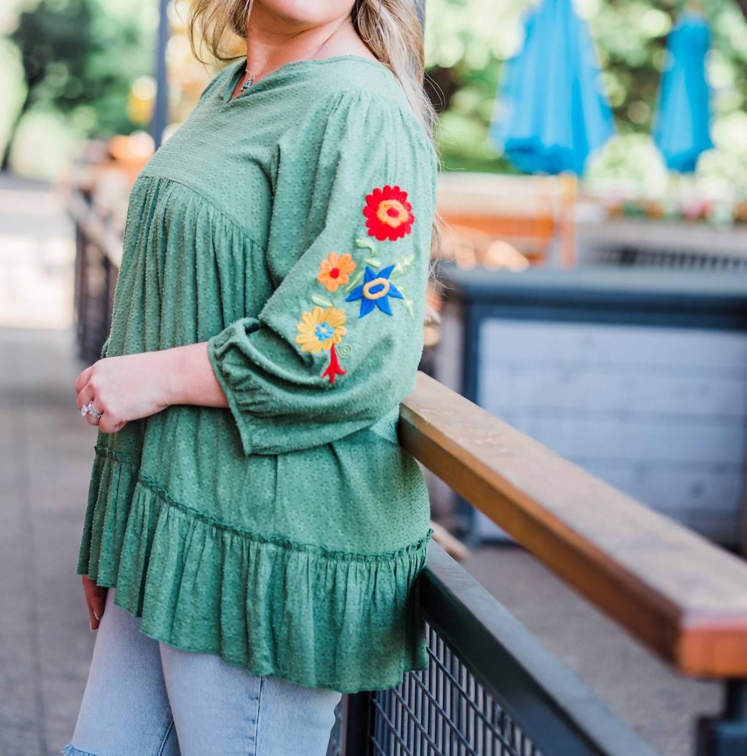 Layerz Clothing - Colette Peplum Top