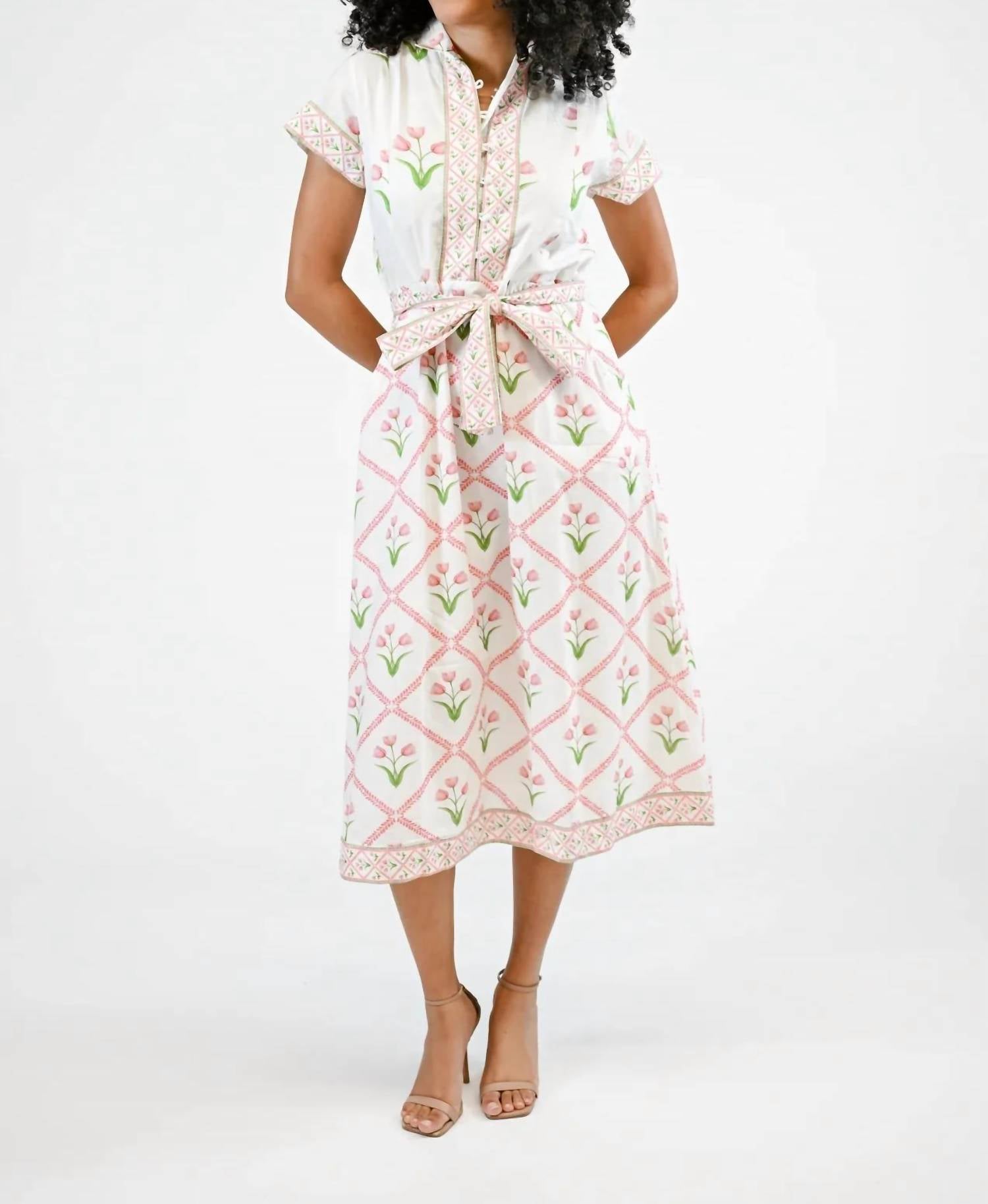 Victoria Dunn - Folly Short Sleeve Dress