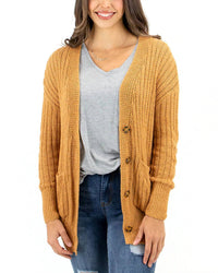 Grace And Lace - Slouchy Knit Cardigan