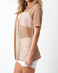 Olivaceous - Brielle Short Sleeves Top