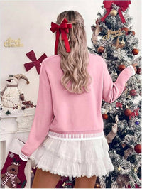 Little Daisy Closet - Love Chenille Letter Graphic Sweater