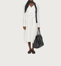 Salvatore Ferragamo - Women's Cross Over Midi Dress