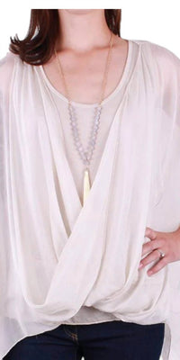 Gigi Moda - Atila Scoop Neck Blouse