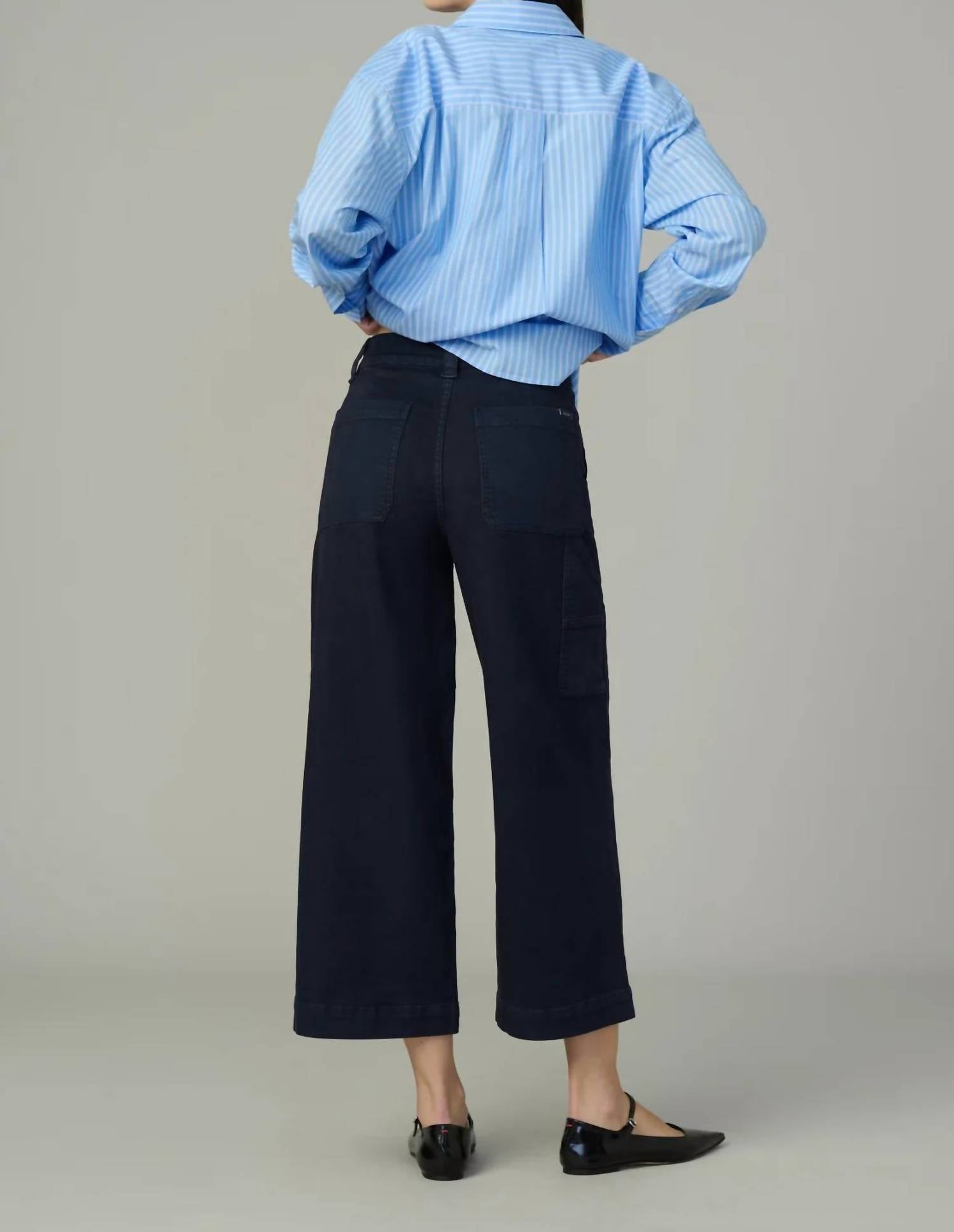 Joe'S Jeans - Chloe Utility Wide Leg Crop Pants